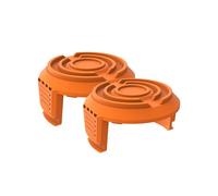 WORX Lot de 2 Capuchons de Bobine WA0217.2 | Capuchons de rechange d'origine, remplacement rapide et compatibilité avec coupe-bordures WORX