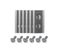 WORX Lot de 6 lames WA0789 pour robots tondeuses Landroid | Lames renforcées pour une coupe nette, remplacement facile et compatibilité Landroid
