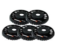 WORX Maker X WA7261 Angle Grinder Flap Wheel Sander Set