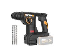 WORX Marteau perforateur Brushless sans fil 20V WX387.9 | Énergie de frappe 2 J, moteur Brushless Stable Punch et SDS-Plus, compatible PowerShare