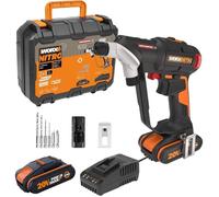 WORX NITRO WX177 Perceuse-visseuse sans fil SwitchDriver 20 V, 50 Nm