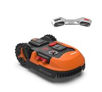 WORX - PACK LANDROID - 1000m² - Tondeuse Robot connectée sans fil LANDROID - WR147E.1 + EXTRA [Module Anticollision System - évite les obstacles]
