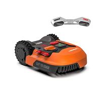 WORX - PACK LANDROID - 700m² - Tondeuse Robot connectée sans fil LANDROID - WR142E + EXTRA [Module Anticollision System - évite les obstacles]