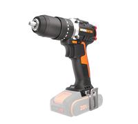WORX Perceuse à Percussion sans Fil 20V WX355.9, Couple Max de 55 Nm, Mandrin de ⌀13 mm, Moteur Brushless, 2 Vitesses Variables, Compacte et Légère, Sans Batterie ni Chargeur