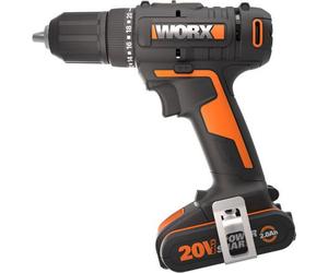 WORX Perceuse AKU 20V 45 Nm WX108 20V (2x2 Ah)