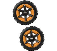 WORX Roues Lestées Avec Semelle en V WA0953, Pour Robots tondeuses Worx LANDROID WR130E, WR141E, WR142E, WR143E, WR165E, WR167E, Draine le Sol et Améliore l’Adhérence de Votre Robot Tondeuse Landroid
