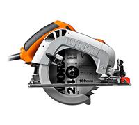 WORX - Scie circulaire 1200W - WX425 - ⌀ 160 mm - coupe 55 mm -5000 tr/min (Livrée avec accessoires: guide parallèle, lame bois, adaptateur pour aspirateur ⌀150 mm)