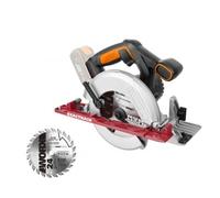 Worx Scie circulaire sans fil WX530 20V – Biseau 0–50° – Lame 165x16 mm – Sans batterie ni chargeur