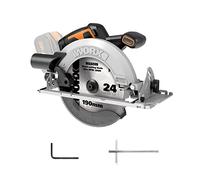 Scie circulaire portative sans fil Worx WX520.9, 20V, sans batterie ni chargeur