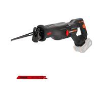 WORX Scie sabre Brushless sans fil 20V WX516.9 | Coupe jusqu'à 300 mm, changement de lame sans outil, vitesse variable et sabot pivotant