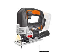 Worx Scie sauteuse sans fil WX543.9 20 V – pendulaire multimatériaux – Solo (sans batterie/chargeur)