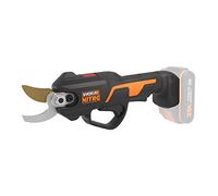 WORX Sécateur Brushless sans fil 20V WG330E.9 | Coupe jusqu'à 25 mm, moteur Brushless, jusqu'à 1 500 coupes par charge et PowerShare