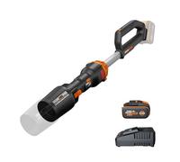 Worx Kit souffleur de feuilles 20V avec batterie 4.0 Ah et chargeur WG543E