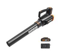 Worx WG547E.9 Souffleur de feuilles sans fil 20 V Turbine Solo - sans batterie, sans chargeur