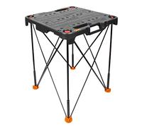 WORX Table de Travail Pliante Sidekick WX066 | Supporte jusqu'à 135 kg, pliable, portable et livrée avec 4 étaux pour couper et fixer facilement