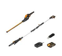 WORX Taille Haie Télescopique & Élagueuse sur Perche 18V sans Fil WG908E