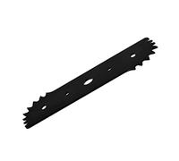 WORX WA0034 Lot de 3 Lames de Rechange pour débroussailleuse de Gazon de 19 cm Compatible avec WG895 et WG896 Noir