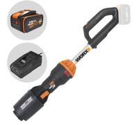 Worx Kit souffleur de feuilles 20V avec batterie 4.0 Ah et chargeur WG543E