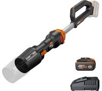 Worx Kit souffleur de feuilles 20V avec batterie 4.0 Ah et chargeur WG543E