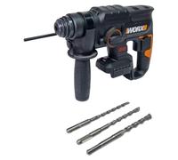 Worx WX381.9 Marteau combiné sans fil 20 V 2,0 J SDS plus PowerShare Brushless Solo - sans batterie, sans chargeur