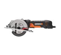 WORX WX439 scie circulaire portative 12 cm Noir, Orange, Argent 4200 tr/min 500 W
