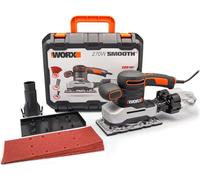 WORX WX642.1 Ponceuse vibrante - Outil de ponçage ergonomique avec technologie cyclonique