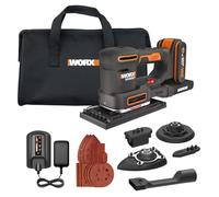 WORX WX820, noir, 400 RPM, 1000 RPM, batterie, Lithium-Ion (Li-Ion), 2 Ah