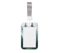 Woshuwo Porte-badge coulissant en plastique rigide pour cartes de travail, infirmières, bureau
