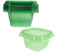 Wotrilw 15 Pièce Anti Limaces, Colliers de Protection, Anneaux de Protection Réutilisables en Plastique pour Salade, Chou et Tomates, Barrière Anti Limaces Robuste