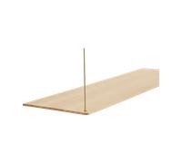 Woud Étagère d'appoint Stedge 80 cm Chêne