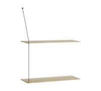 Stedge 2.0 Étagère 60 cm Chêne Pigmenté Blanc