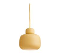 Woud Lampe à suspension Stone small Jaune moutarde