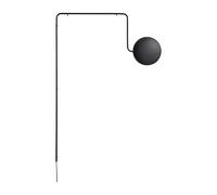 Woud Lampe murale Mercury Métal peint en noir