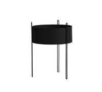 Woud Pedestal Pot Plant Grand Noir