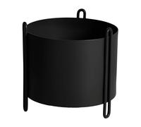 Woud Pot de fleur Pidestall small Ø15 cm Noir
