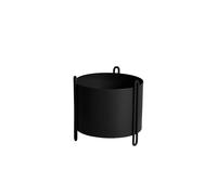 Woud Pot de fleurs Pidestall - S - noir