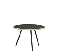 Woud Soround Table Basse Stratifié Noir Ø60 H40.5