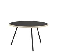 Woud Soround Table Basse Stratifié Noir Ø75 H44.5