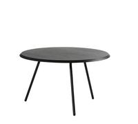 Woud Table Basse Soround Frêne Noir Ø75 H44