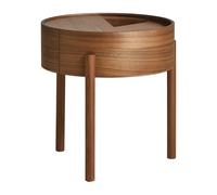 Woud Table d’appoint Arc Noyer