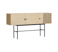 Woud Table d'appoint Array. 180 cm Chêne pigmenté blanc