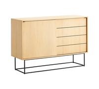 Woud Table d'appoint Virka. hauteur 120 cm Chêne