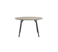 Woud Tree Table Ronde Woud Tree Ø120 Stratifié Noir/ Beige