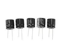Wouueso 5 pcs 400V 47UF 18 x 20mm Condensateur electrolytique en aluminium