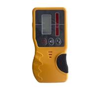 Wouueso Récepteur pour laser rotatif auto-nivelant en plein air, récepteur laser rotatif avec pince robuste et lumière rouge