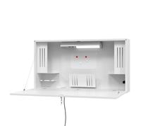 WOVA | Bureau mural - secrétaire - Blanc/Blanc
