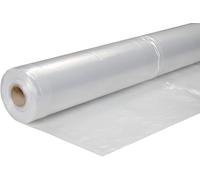 Wovar Film pour bâtiment T100 Transparent 200 cm de large - Rouleau de 50 mètres