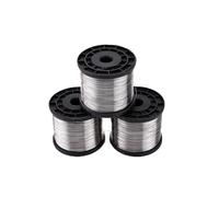 WOVSTNOV Fil de titane très pur diamètre 0,2 mm - 6 mm longueur 1-30 mètres fils métalliques ti ta2 (0.4mm,Length15M)