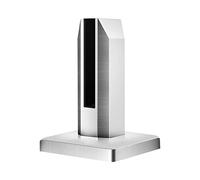 Wowlela Pince à Verre Pince de Verre en Acier 304 Inoxydable Supports de Serrage en Verre de 8 à 12 mm Clip en Verre Réglable avec 4 vis Support en verre pour Escaliers,Balcon,Piscine,Verre,Balustrade