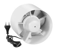 wowspeed Ventilateur tubulaire, 100 mm, 130 m³/h, 34 dB, silencieux, de haute qualité, pour salle de bain, WC, cuisine, serre, tente, garage